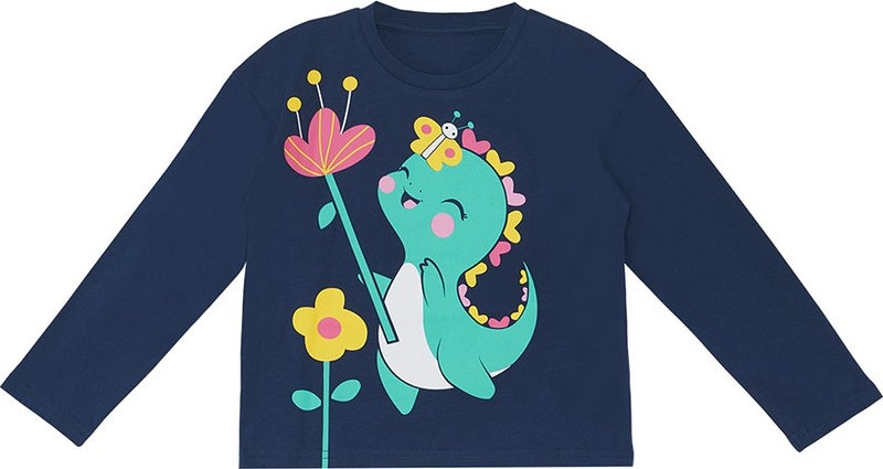 Denokids Sweet Dino Girl T-Shirt Pants Set  - Image 5