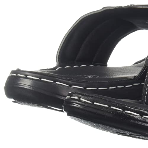 Bata Terrance Cushion Men's Black Sandals - 8 UK (8716243) - Image 3
