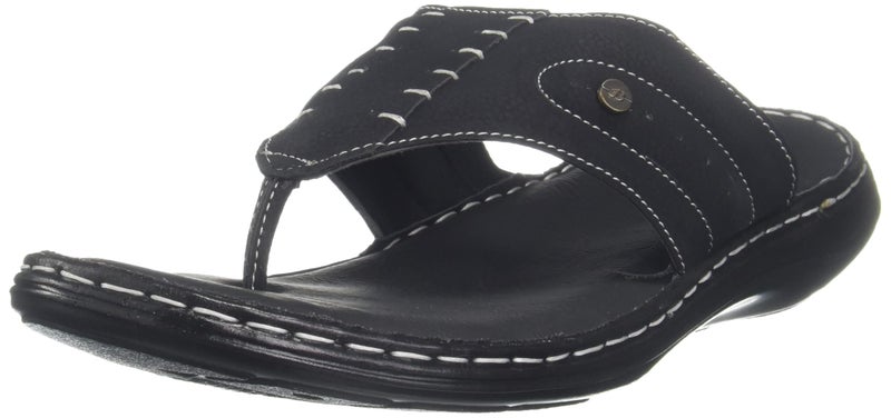 Bata Terrance Cushion Men's Black Sandals - 8 UK (8716243) - Image 1