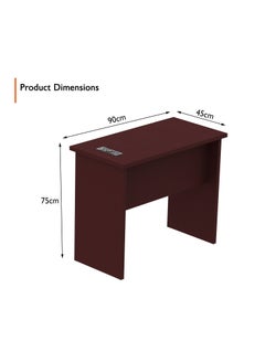 Mahmayi Stylish Study Table with BS01 Desktop Socket and USB A/C Port for Home, Living Room, Study Room (90 cm, Apple Cherry) - pzsku/Z977D2C0B58D8A25BF0CBZ/45/_/1715243493/1a49451f-def5-4528-bccb-277b2346336d