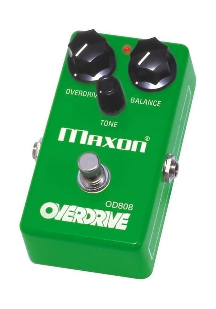 Maxon Reissue Series OD808 Overdrive Pedal - Classic Tube Amp Simulation