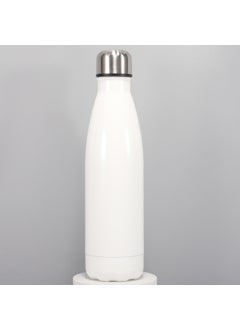 Stainless Steel Insulated Bowling Bottle Bright white