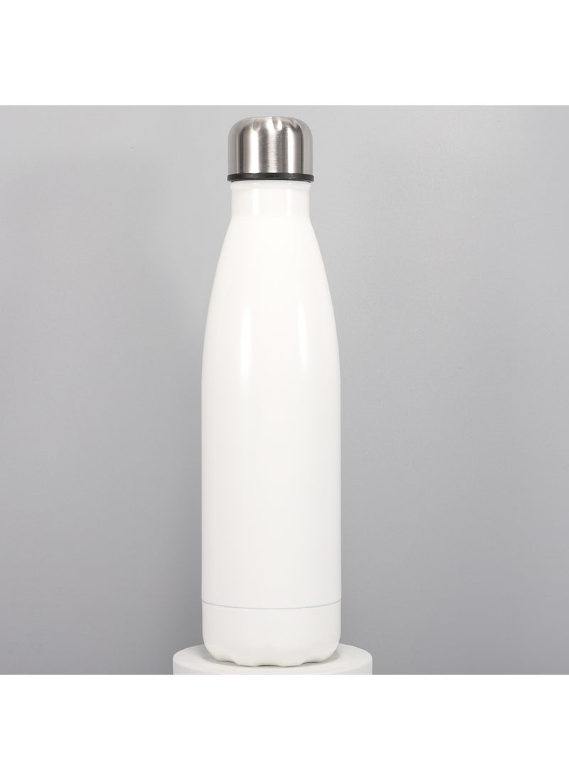 Generic - Stainless Steel Insulated Bowling Bottle Bright white - Image 1