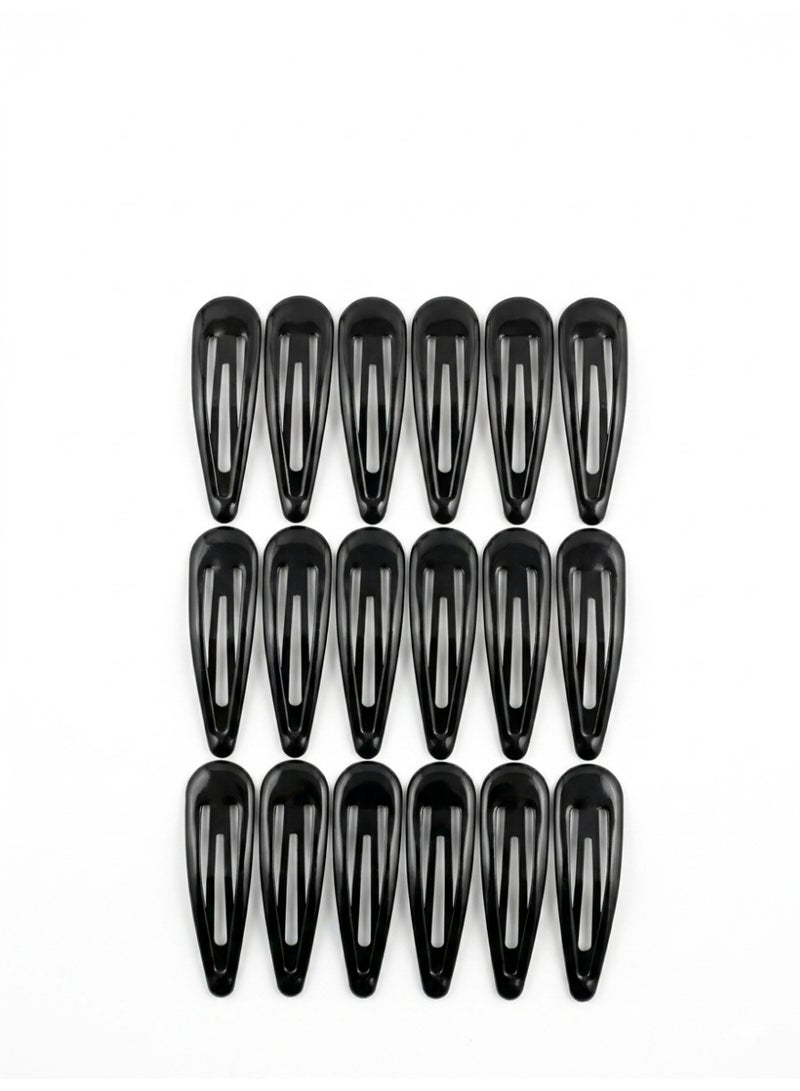 1st Choice First Choice Classic Hair Clip Set – 20 Pieces, Matte Black Metal Hairpins, Strong Hold & Practical Design for Everyday Styling - Image 2