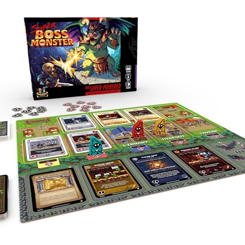 Brotherwise Games Super Boss Monster, Build The Ultimate Side-Scrolling Dungeon, for 1-4 Players Ages 13+ - Image 4