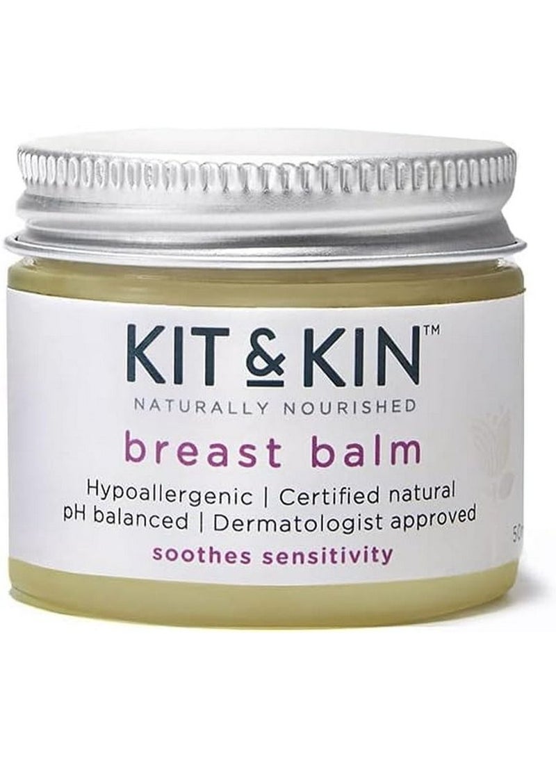 Kit & Kin Naturally Nourished Breast Balm Soothes Sensitivity 50 ML - Image 1