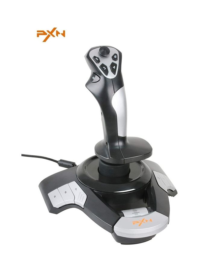 PXN F16 - Flight controller for Windows PC, with Vibration Function, 12 Programmable Buttons, Flight Simulator Joystick Controller, Compatible with Windows XP/VISTA/7/8/10 - Image 1