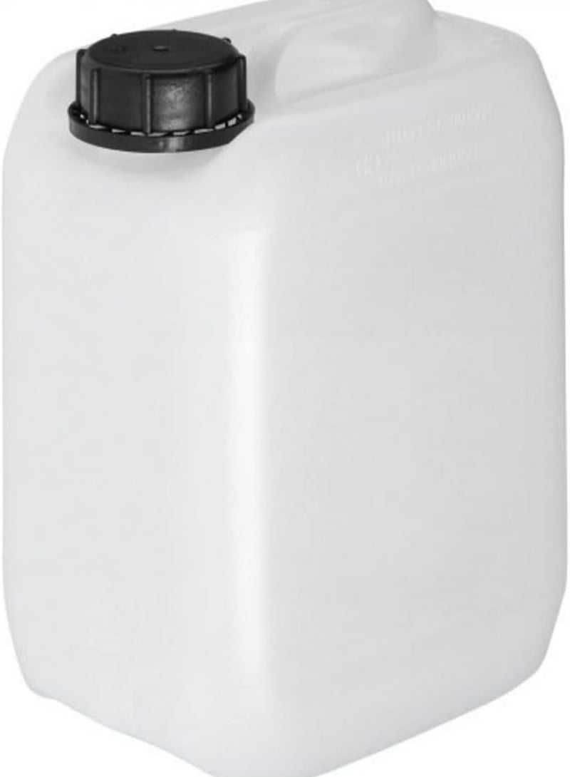 HASANAT ESSENTIALS جيري كان 20 لترًا أبيض لتخزين ونقل السوائل - Image 1