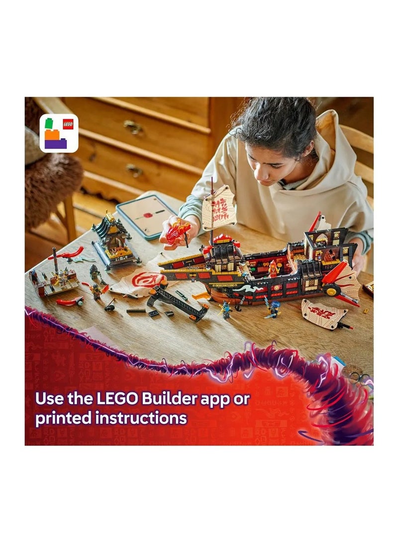 LEGO NINJAGO The Temple Bounty Ship Toy Building Kit with 6 Minifigures Including Cole 71848 - 2387 Pieces - Image 5