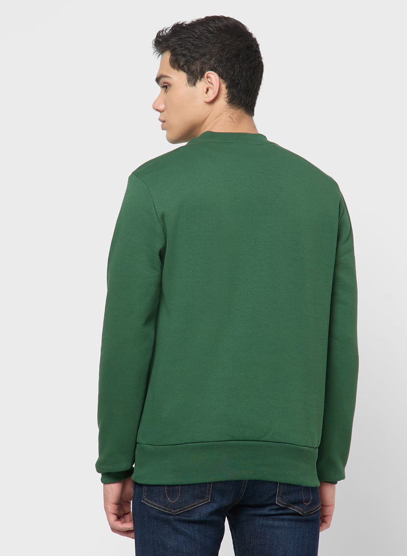 LACOSTE Brushed Fleece Sweatshirt  - Image 2