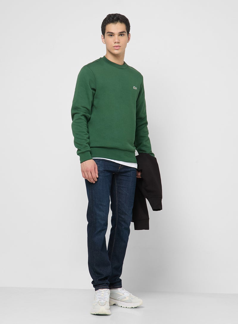 LACOSTE Brushed Fleece Sweatshirt  - Image 4