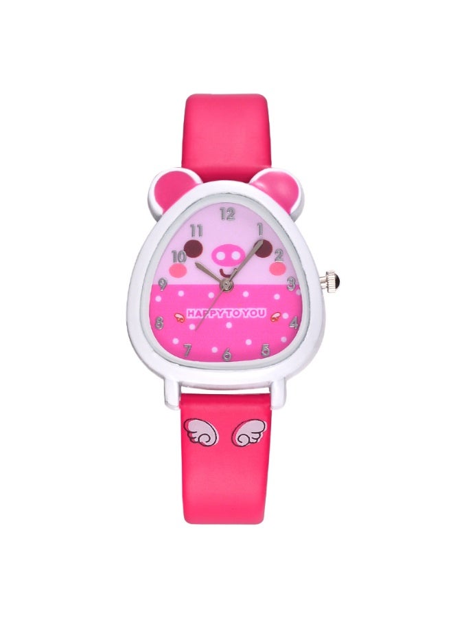 Mark Fairwhale Fashion Cartoon Watch Colorful Strap Quartz Watch 