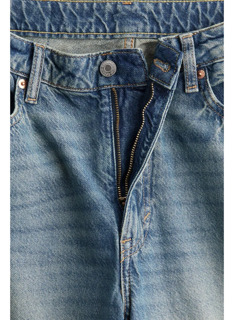 H&M Curvy Fit Baggy High Jeans