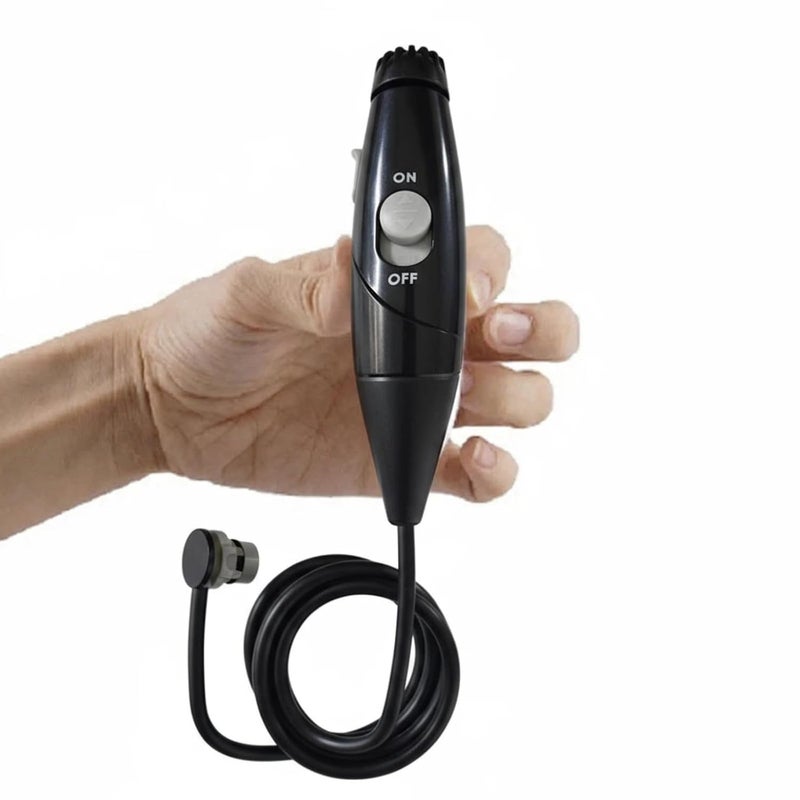 Yooreps Replacement Hose and Handle Parts Compatible with Waterpik Replacement Parts - Waterpik Water Flosser WP-100 WP-300 WP-660 WP-900 Series Oral Irrigator, Oral Hygiene Accessories(Slide Switch, Black) - Image 5