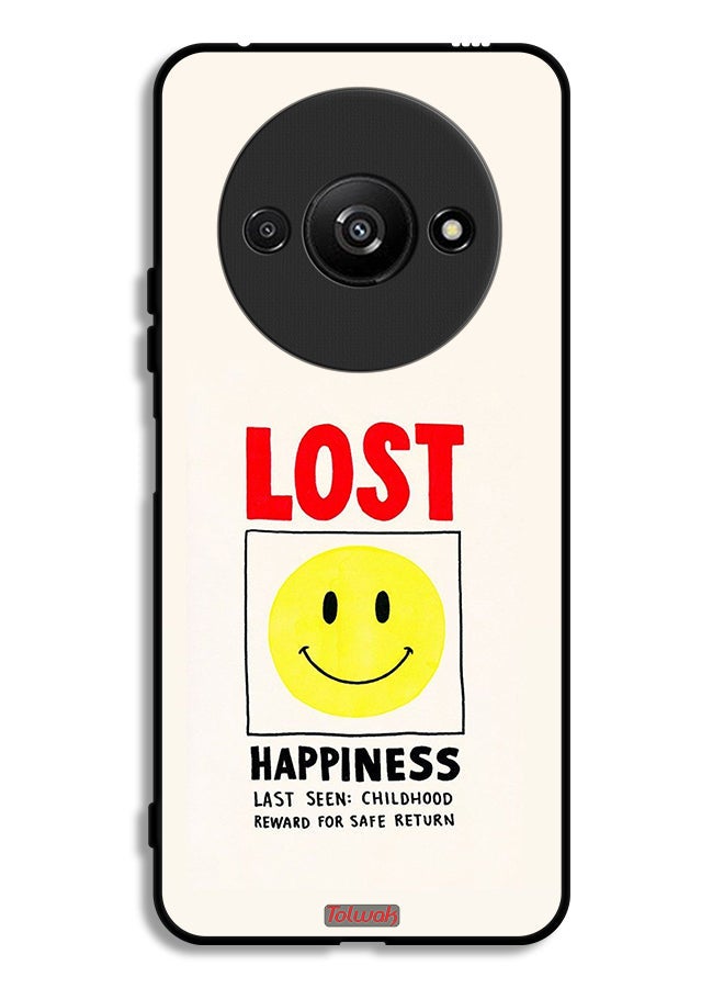 Tolwak Xiaomi Redmi A3 4G Protective Case Cover Lost Happiness - Image 1