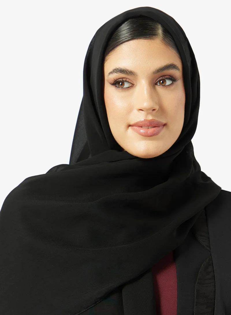 Khizana  Abaya With Tonal Piping for Women | Best Price UAE
