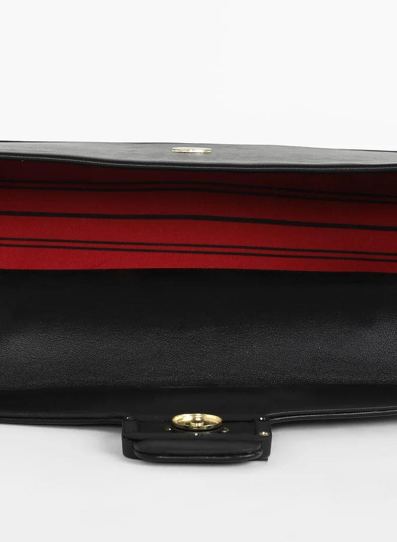 صوص هاوت حقيبة يد نسائية جاكوار فروست - أسود ليلي