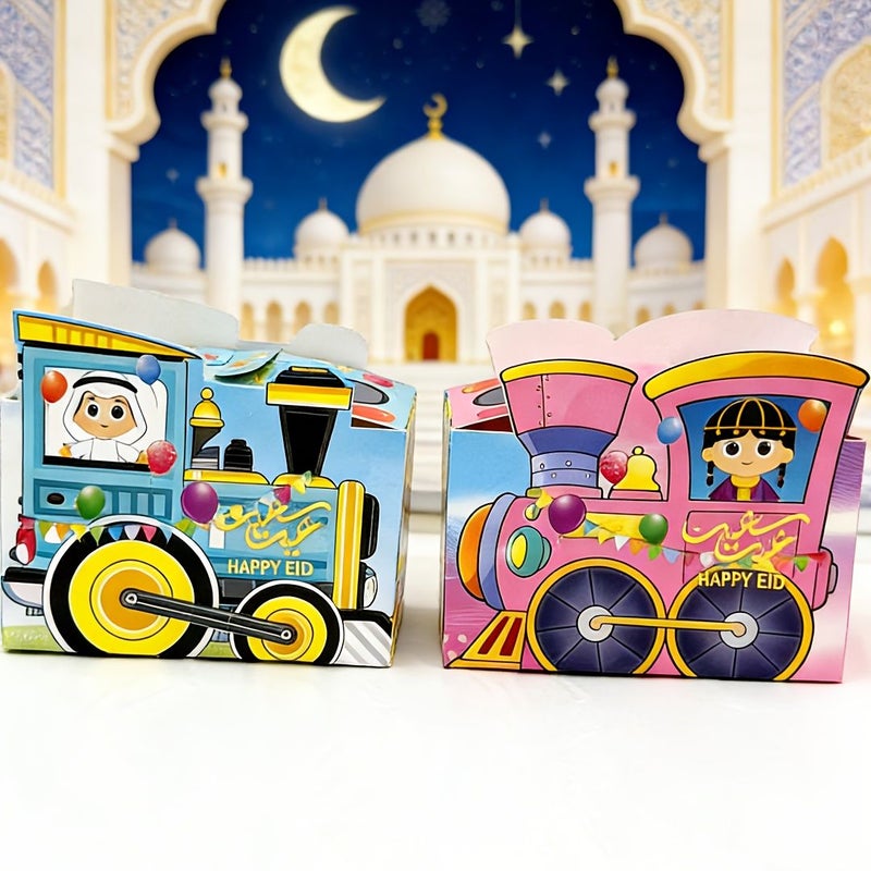 6 Pcs Random Styles Gift Box Set For Her Him Ramadan Eid Mubarak Cartoon Character Design - Image 5