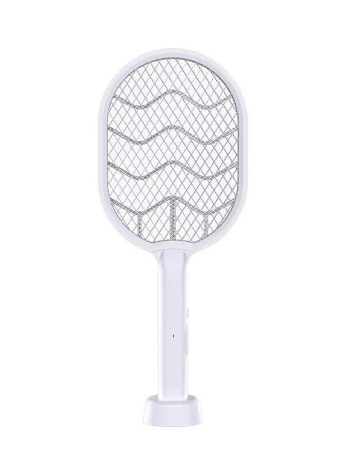 Zashe 2-in-1 Electric Bug Zapper Racket – USB Rechargeable Fly Swatter with LED Light for Indoor & Outdoor  - Image 2