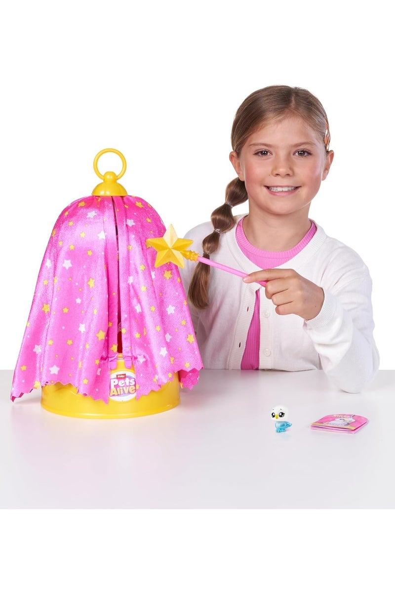 Pets Alive Polly the Magic Bird – Interactive Singing & Talking Parrot Toy with Magic Trick Curtain and Hatchable Baby Bird by ZURU - Image 4