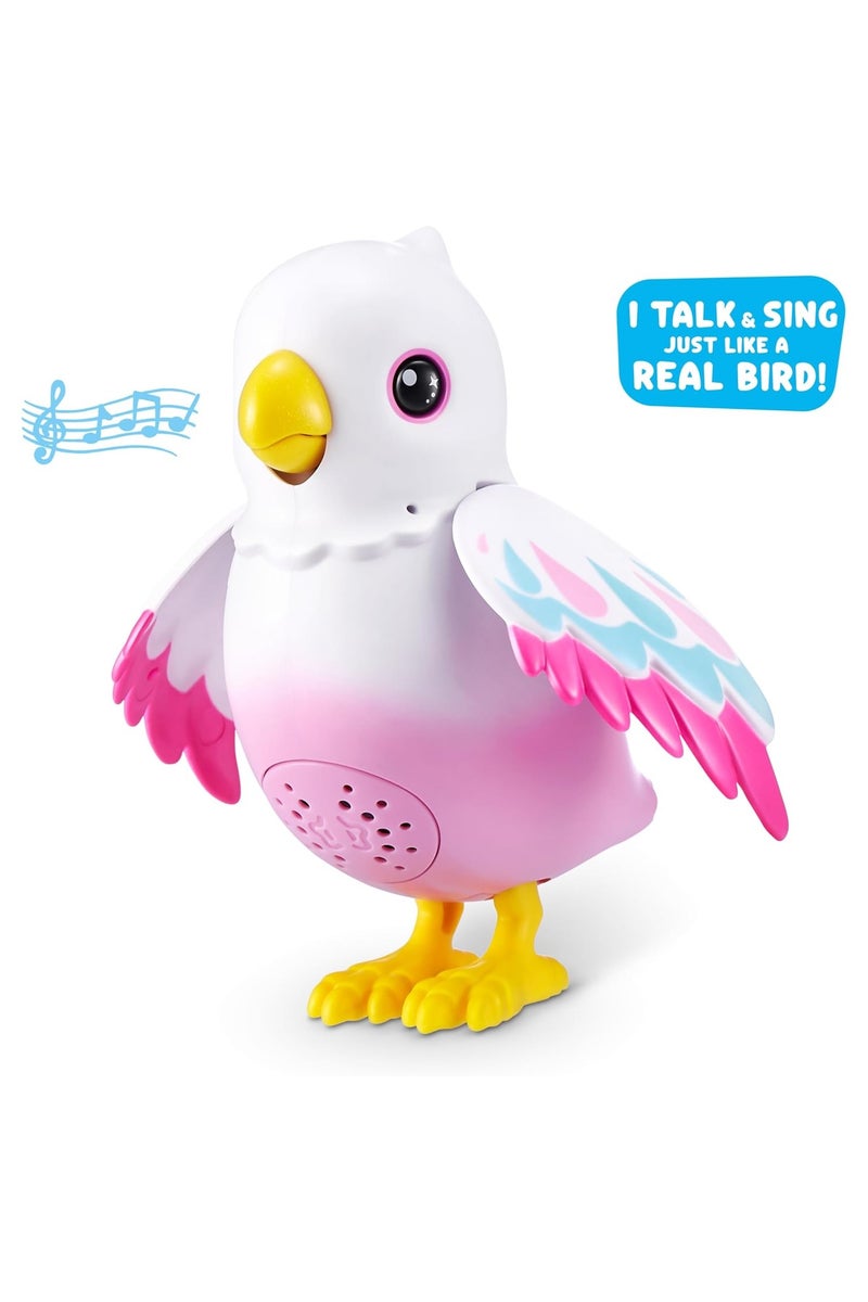 Pets Alive Polly the Magic Bird – Interactive Singing & Talking Parrot Toy with Magic Trick Curtain and Hatchable Baby Bird by ZURU - Image 3