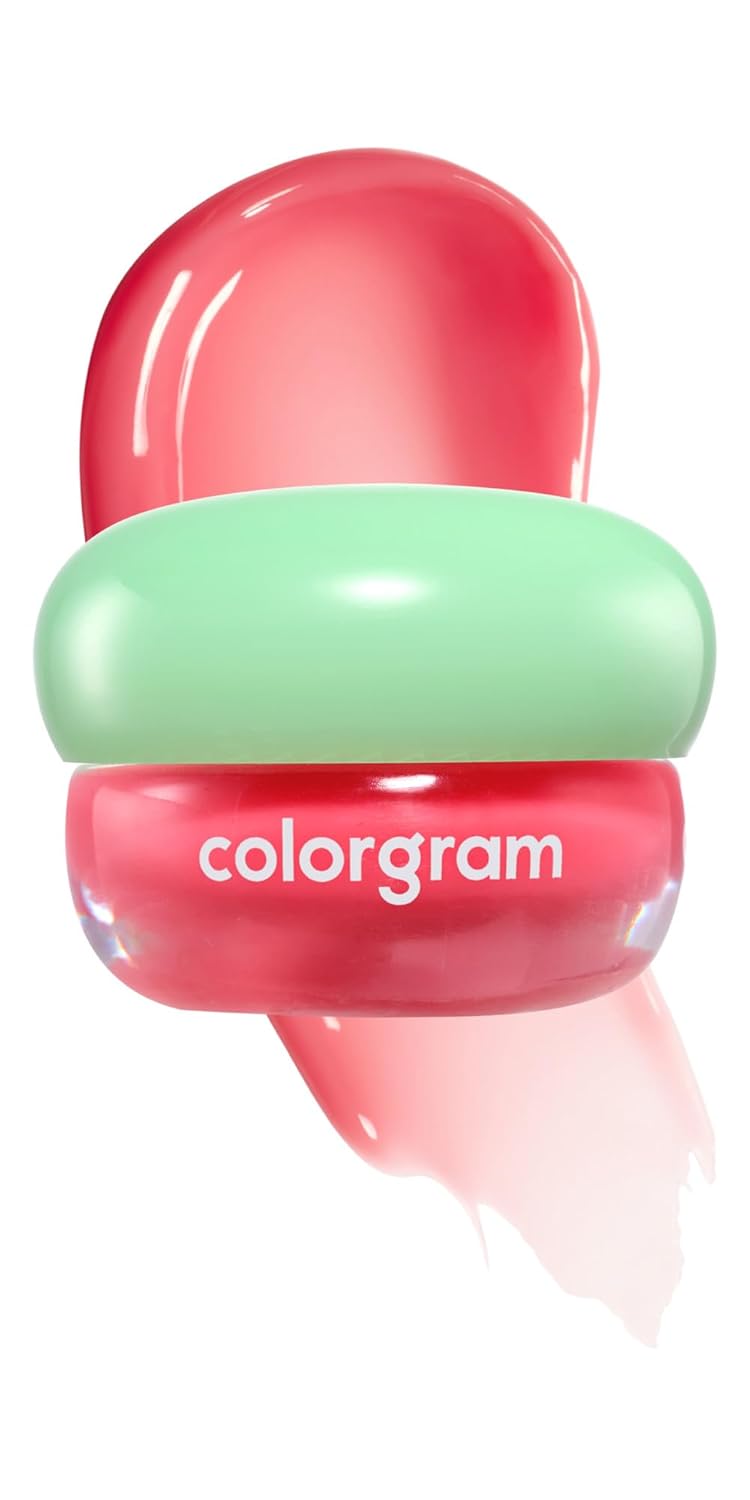 COLORGRAM COLORGRAM Tintin Dory Lip Jam 03 Peach | Tinted Lip Jam, Hydrating & Plumping Lip Balm with Lightweight, Non-Sticky Formula | Clear Radiance & Semi-Transparent Color