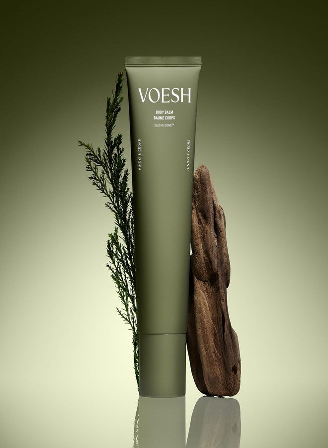 VOESH Body Balm - Hinoki & Cedar, Moisturizing Body Butter, Scented Body Lotion - Image 2