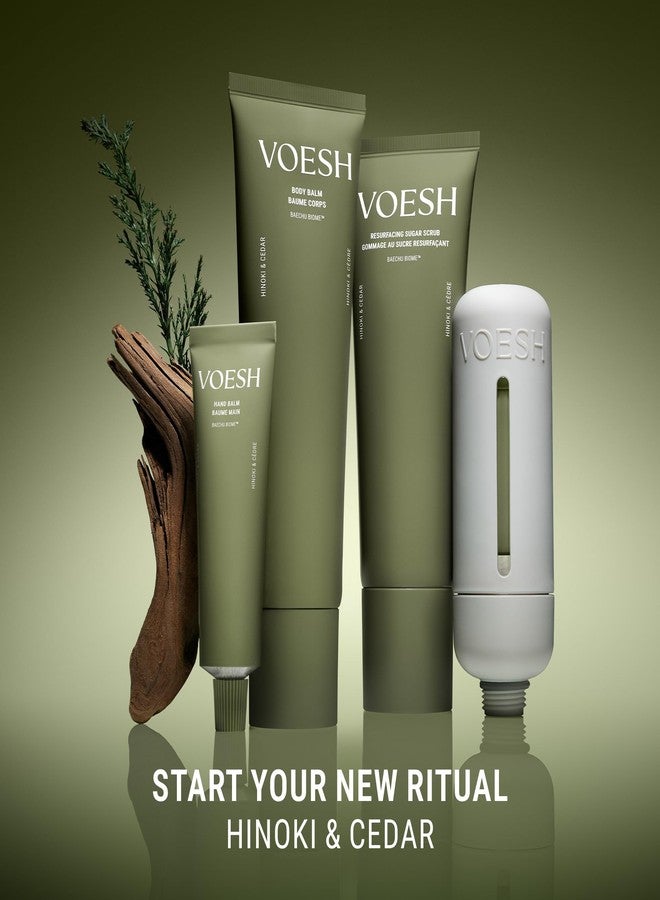 VOESH Body Balm - Hinoki & Cedar, Moisturizing Body Butter, Scented Body Lotion - Image 4
