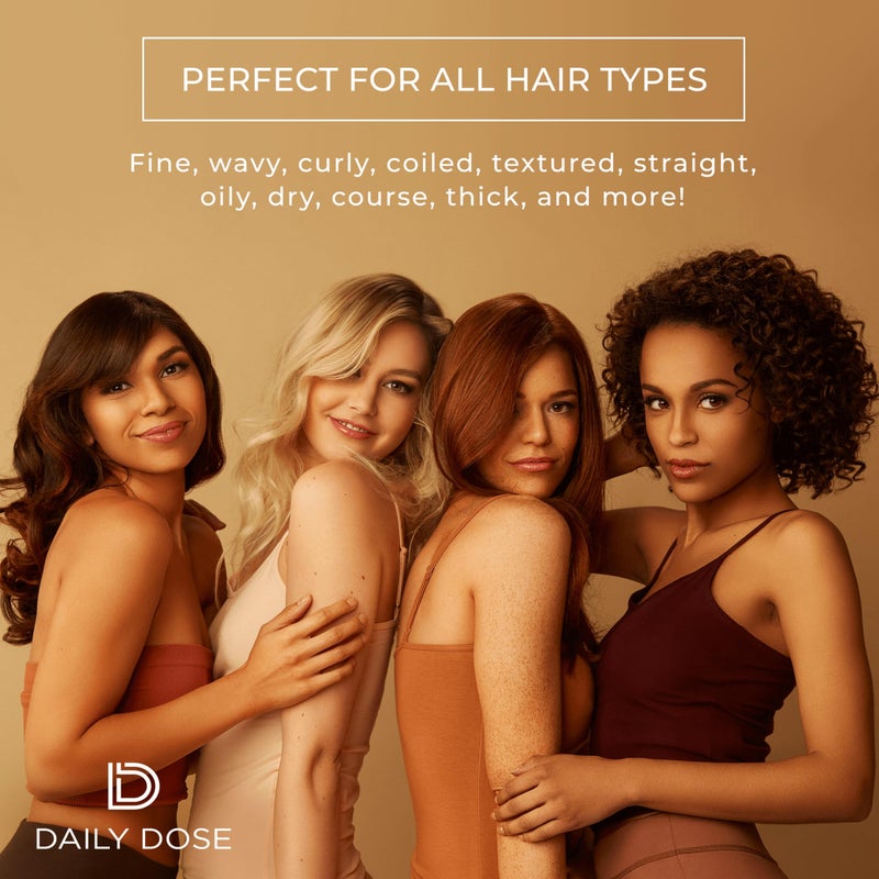 Daily Dose Clean Moisture Spray Leave-In Conditioner Detangler, Paraben-Free, Phthalates-Free, Cruelty-Free, Vegan - Image 4