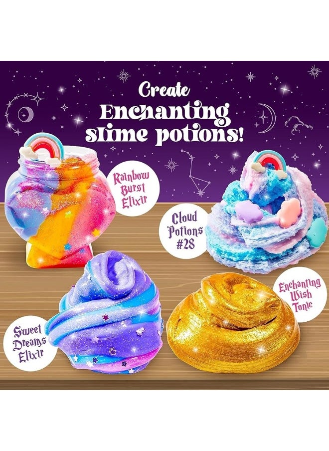 GirlZone GirlZone Magic Potion Slime Kit SpellBinding Potion Making Kit for Girls to Make 6 Magical Mixies with Secret Ingredients and a Star Wand GiftReady Magic Potion Kit and Kids Potion Kit  - Image 5