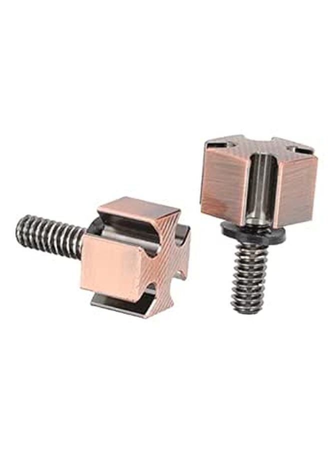 Quick Release Screws For Motorcycle Seats 2Pcs Aluminum CNC Bolts Easy Installation - Image 1