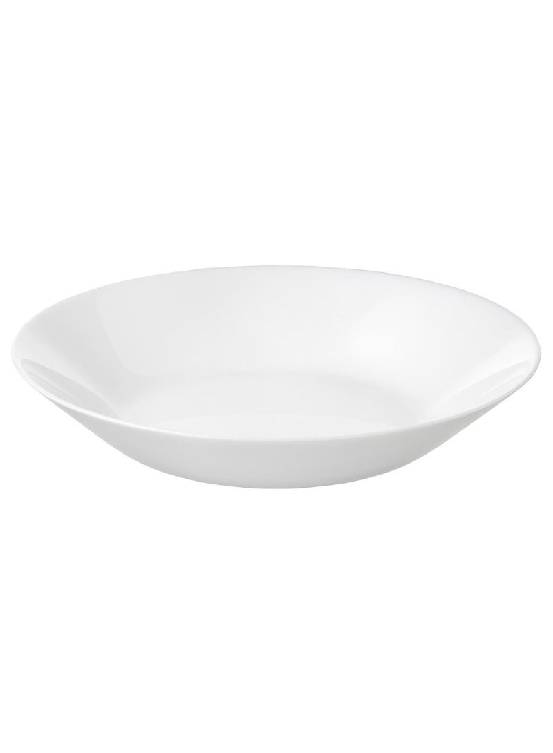 OFTAST Deep Plate, White, Set of 4, Durable & Elegant - Image 2