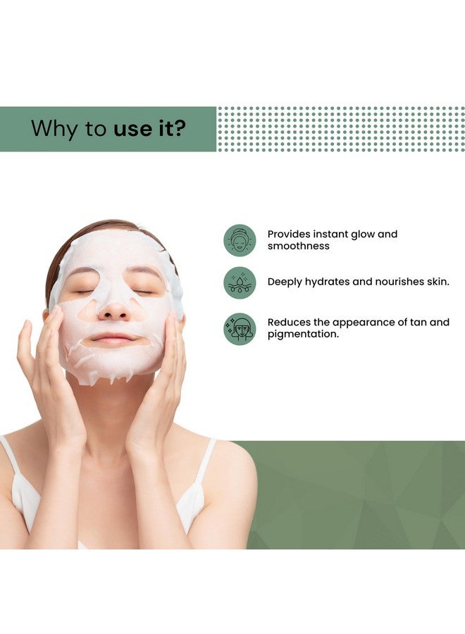 VINR D-Tan Face Sheet Mask with Grape Seed Extract, (20ml) (Pack of - 2) - Image 2