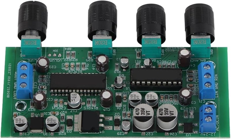 Copper Clad Laminate Preamplifier Tone Board Volume Control Bass Treble Balance Module - Image 1