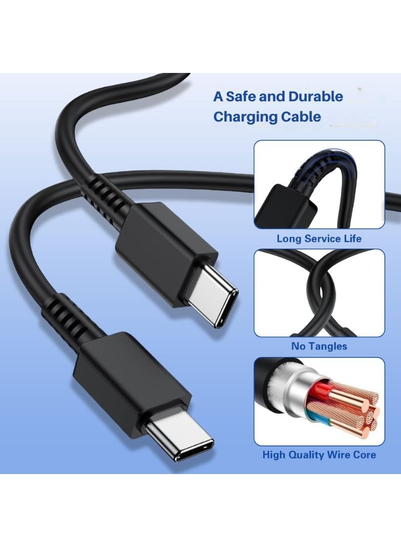 USB-C Super Fast Charging Charger with Type-C Cable – Compatible with S25, S24, S23, S22, S21, S20 Ultra and More - Image 4