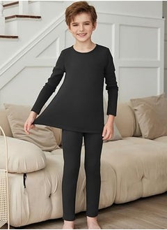 RATSAW Thermal Underwear Set for Kids Children's Thermal Set Long Johns Underwear for Boys Girls Thermal Top and Bottom Set for Winter Thermo Base Layer  - Image 2
