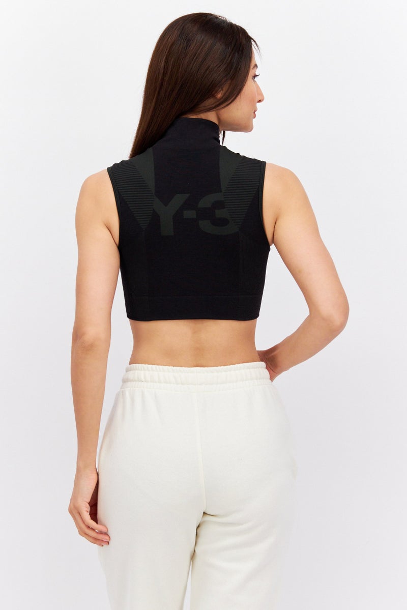Adidas Y-3 x Yohji Yamamoto Women Sportswear Fit Sleeveless Training Cropped Top,Multicolor - Image 3