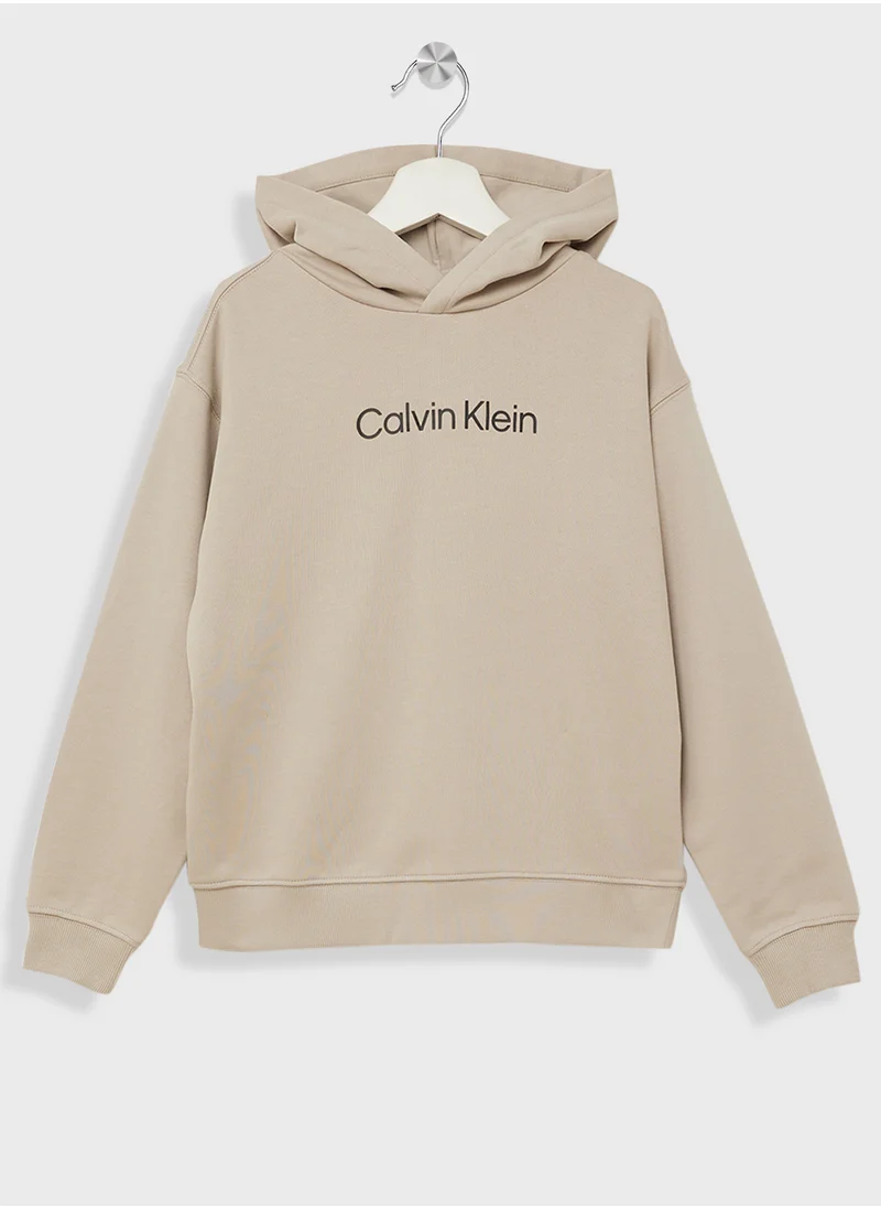 Calvin Klein Jeans Youth Logo Hoodie & Leggings Set