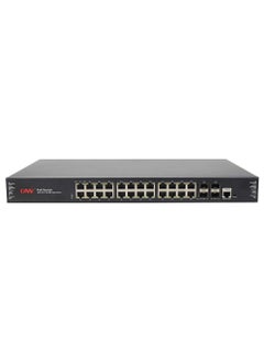 ONV Gigabit 28-port L2+ managed PoE switch-ONV-POE33028PFM-at-600w  - Image 1