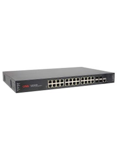 ONV Gigabit 28-port L2+ managed PoE switch-ONV-POE33028PFM-at-600w  - Image 2