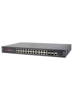 ONV Gigabit 28-port L2+ managed PoE switch-ONV-POE33028PFM-at-600w  - Image 4