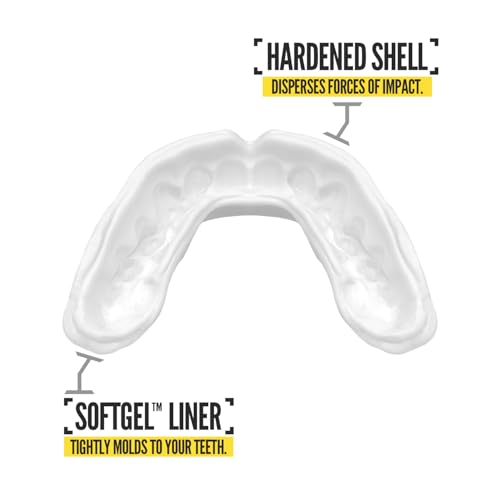 NXT NXTRND 2 Pack Nxtrnd Rush Mouth Guard for Boxing and Other Sports (Black & White) - Image 3