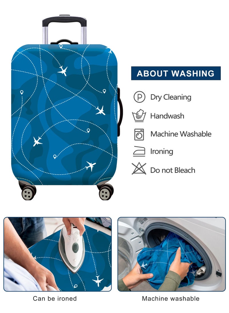 URbazaar Elastic Travel Luggage Cover Travel Suitcase Protective Cover for Trunk Case Apply to 18-30 inch luggage Suitcase Cover  - Image 2