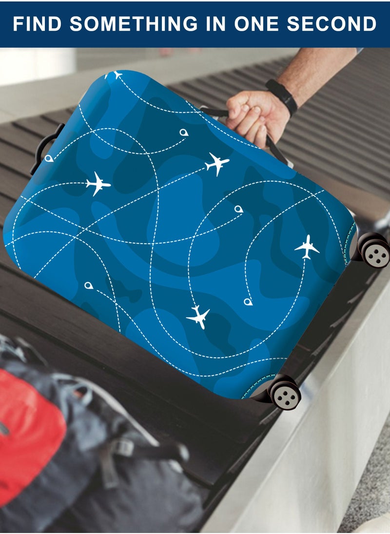 URbazaar Elastic Travel Luggage Cover Travel Suitcase Protective Cover for Trunk Case Apply to 18-30 inch luggage Suitcase Cover  - Image 5
