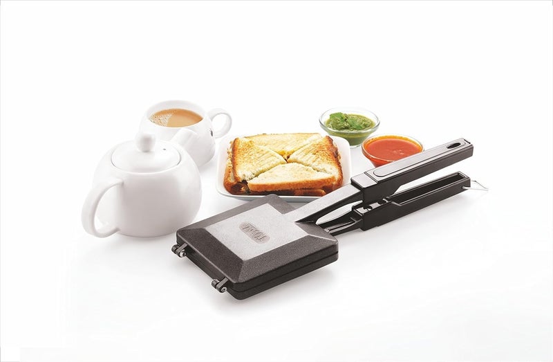 Tosaa Quadra 4-Cut Gas Sandwich Toaster (Black) - Image 2