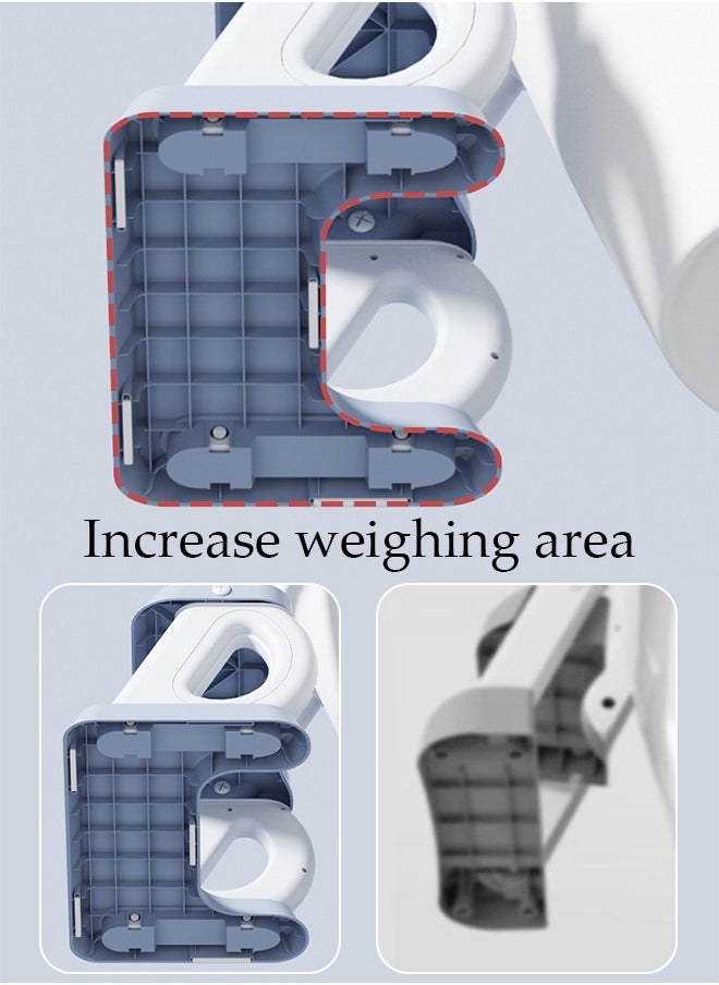 DUNISO - Potty Training Toilet Seat For Boys Girls, Toddler Toilet Seat With Step Stool Ladder, Foldable Toddler Potty Seat For Toilet With Non-Slip Design, Adjustable Height - Image 1