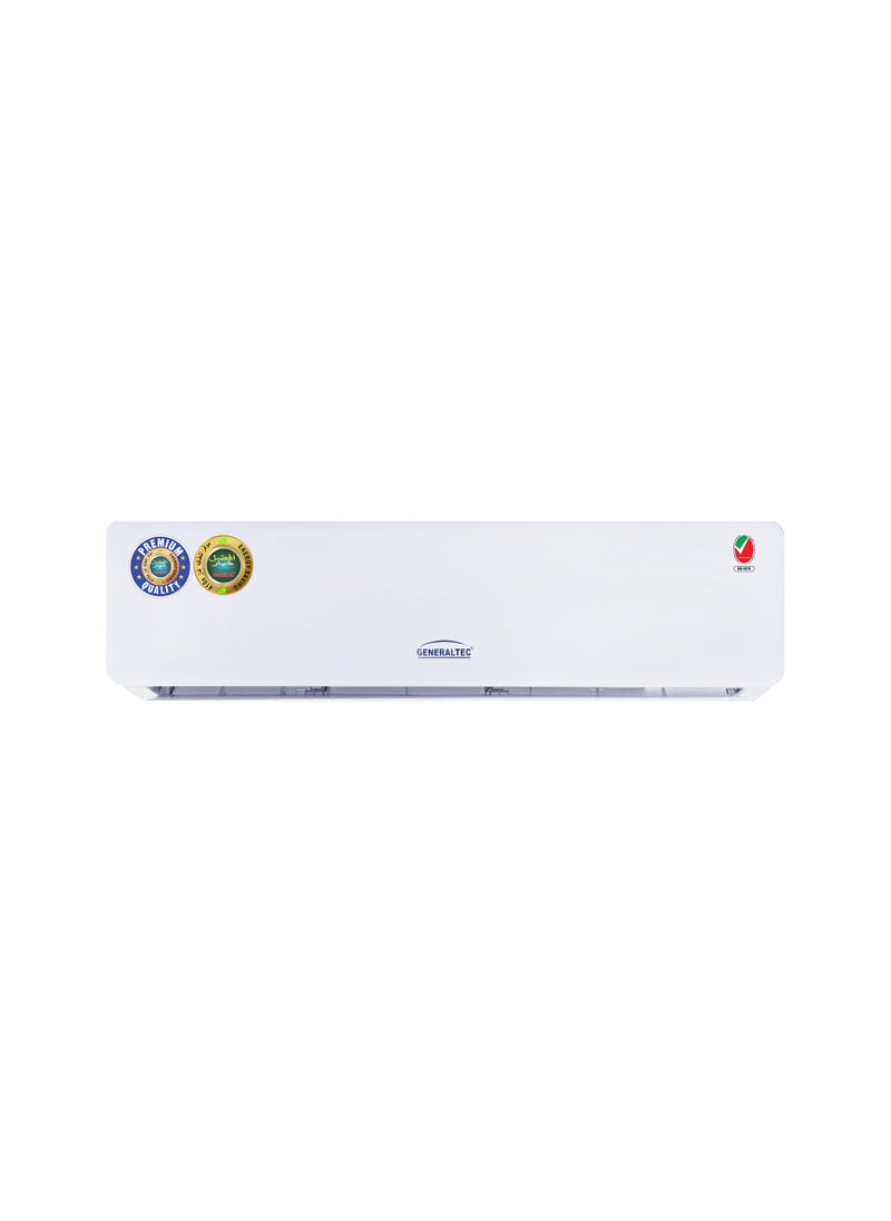 GENERALTEC - Generaltec 1.5 Ton Split Air Conditioner with Rotary Compressor T3 – 7 Years Compressor Warranty, 4-Way Swing, Golden Fin, Remote Control - Image 1