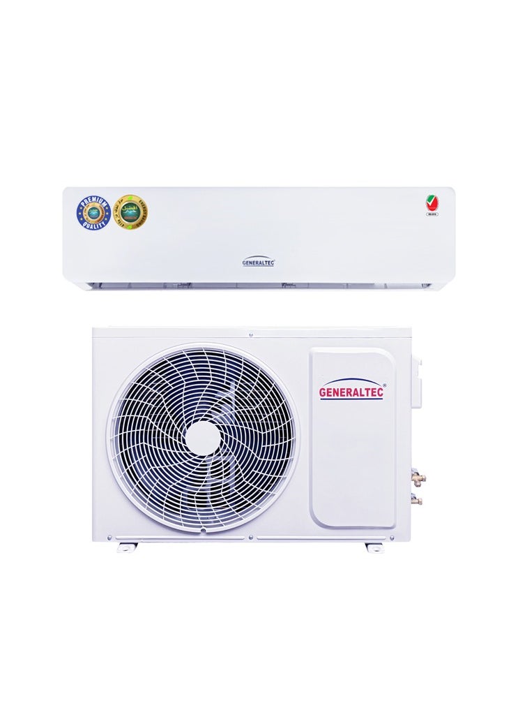 GENERALTEC - Generaltec 1.5 Ton Split Air Conditioner with Rotary Compressor T3 – 7 Years Compressor Warranty, 4-Way Swing, Golden Fin, Remote Control - Image 1