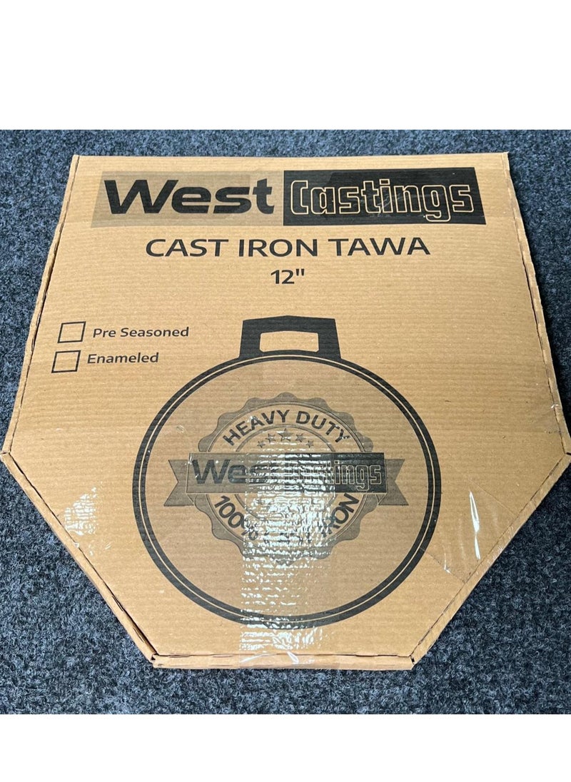 Cast Iron Cookware CAST IRON TAWA 12"  - Image 3
