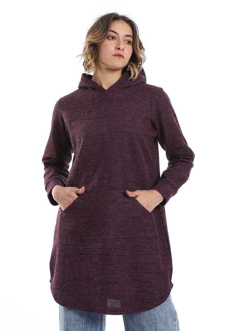 سيزار هود مقفول حريمي مزود بجيوب أمامية - Image 1